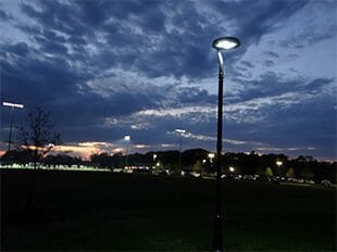 Gama Sonic's commercial solar lights can be used in parks, communities and cites.
